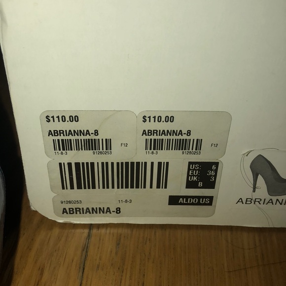 Royal blue high heels - Picture 3 of 5